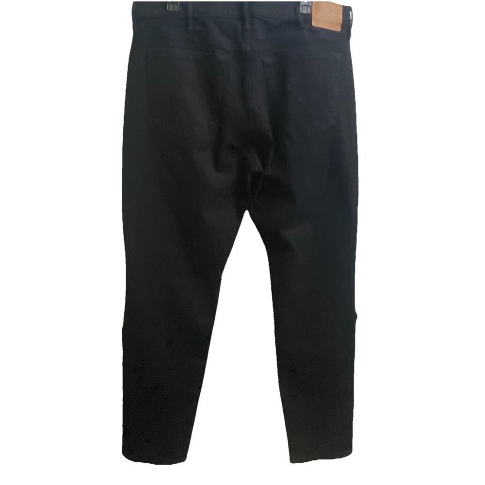 Abercrombie & Fitch Jeans Mens 36x32 Black Athletic Slim Distress American Denim - Picture 2 of 7